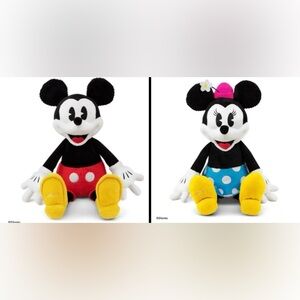 Minnie Mouse and Mickey Mouse Scentsy Buddies with scent packs NEW in boxes!!